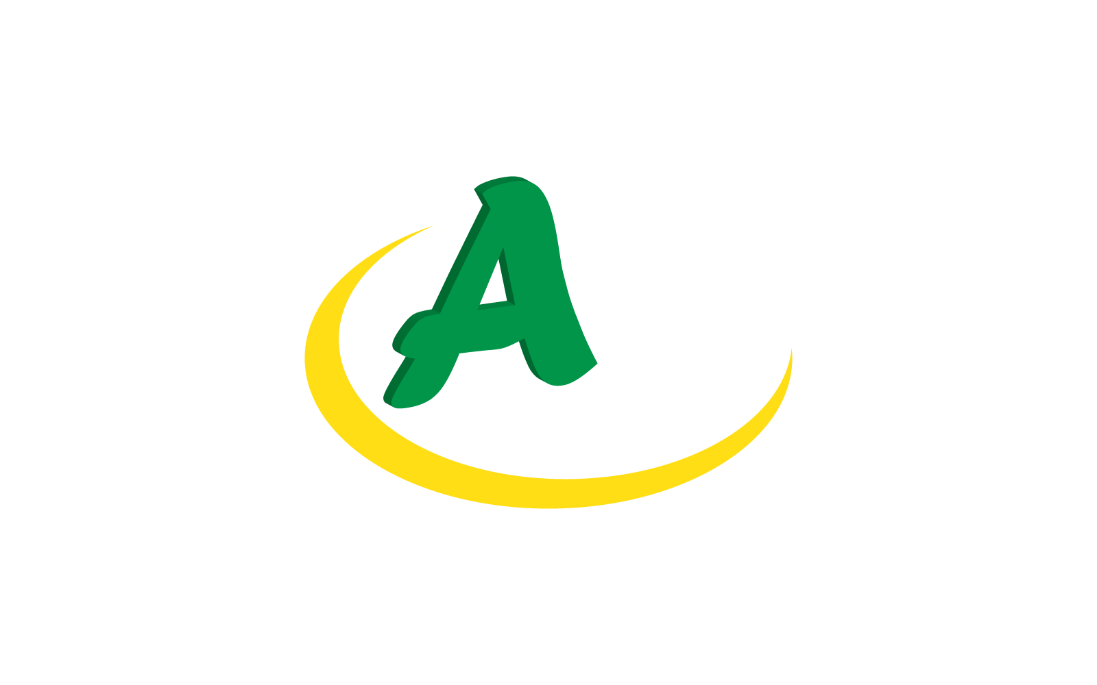 İlk harf logo tasarım şablonu