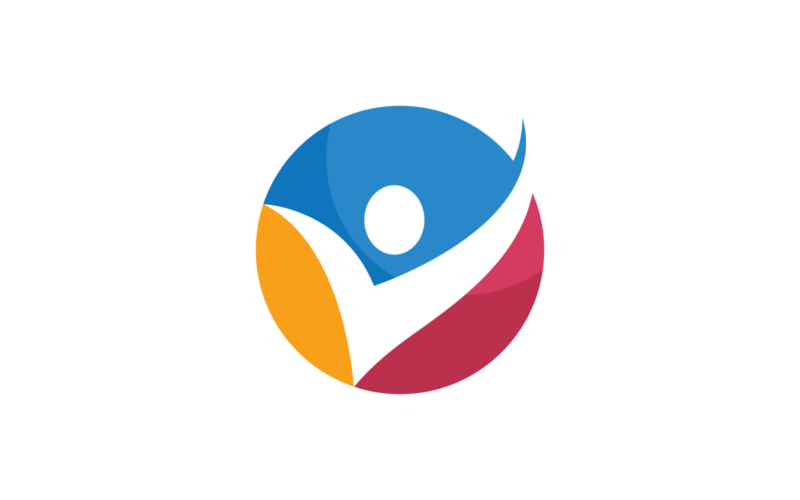 Modelo de logotipo de ilustração de ícone de pessoas de sucesso