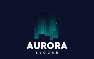 Aurora Light Wave Sky View LogoV7