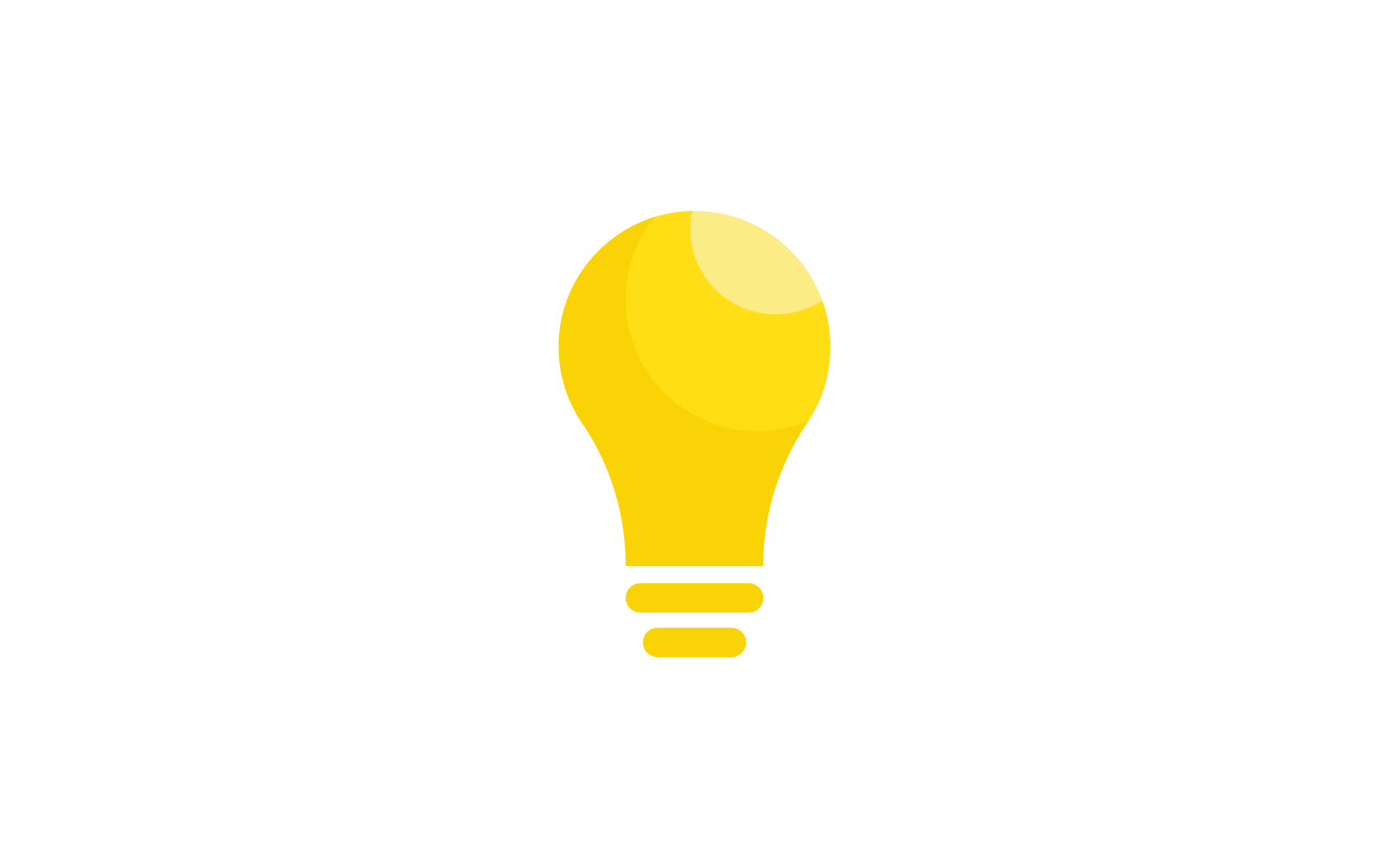 Bombilla tecnología diseño ilustración logotipo icono vector