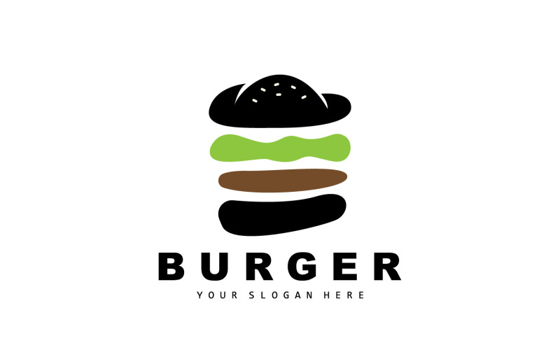 Burger Logo Fast Food DesignV1 Logo Template