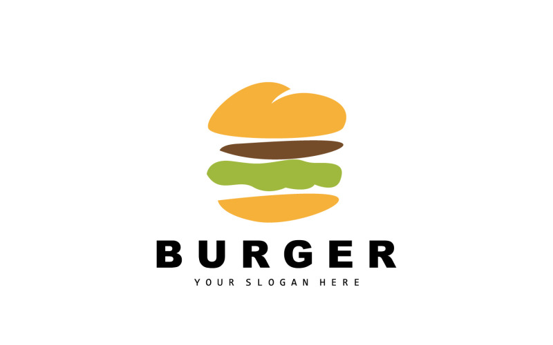 Burger Logo Fast Food DesignV3 Logo Template