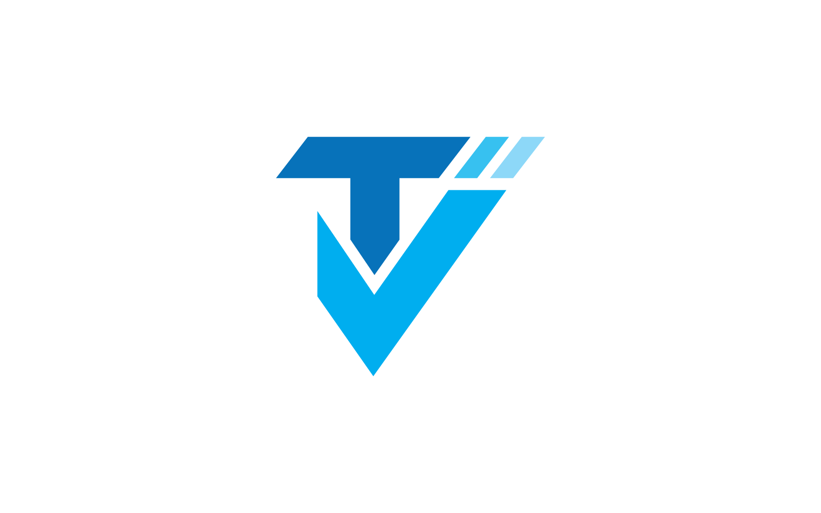 TV logo vector illustration design