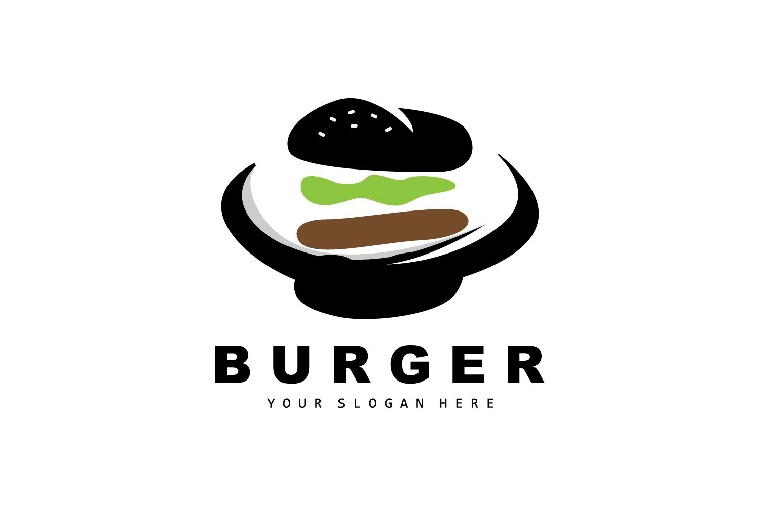 Kit Graphique #406110 Burger Steak Divers Modles Web - Logo template Preview