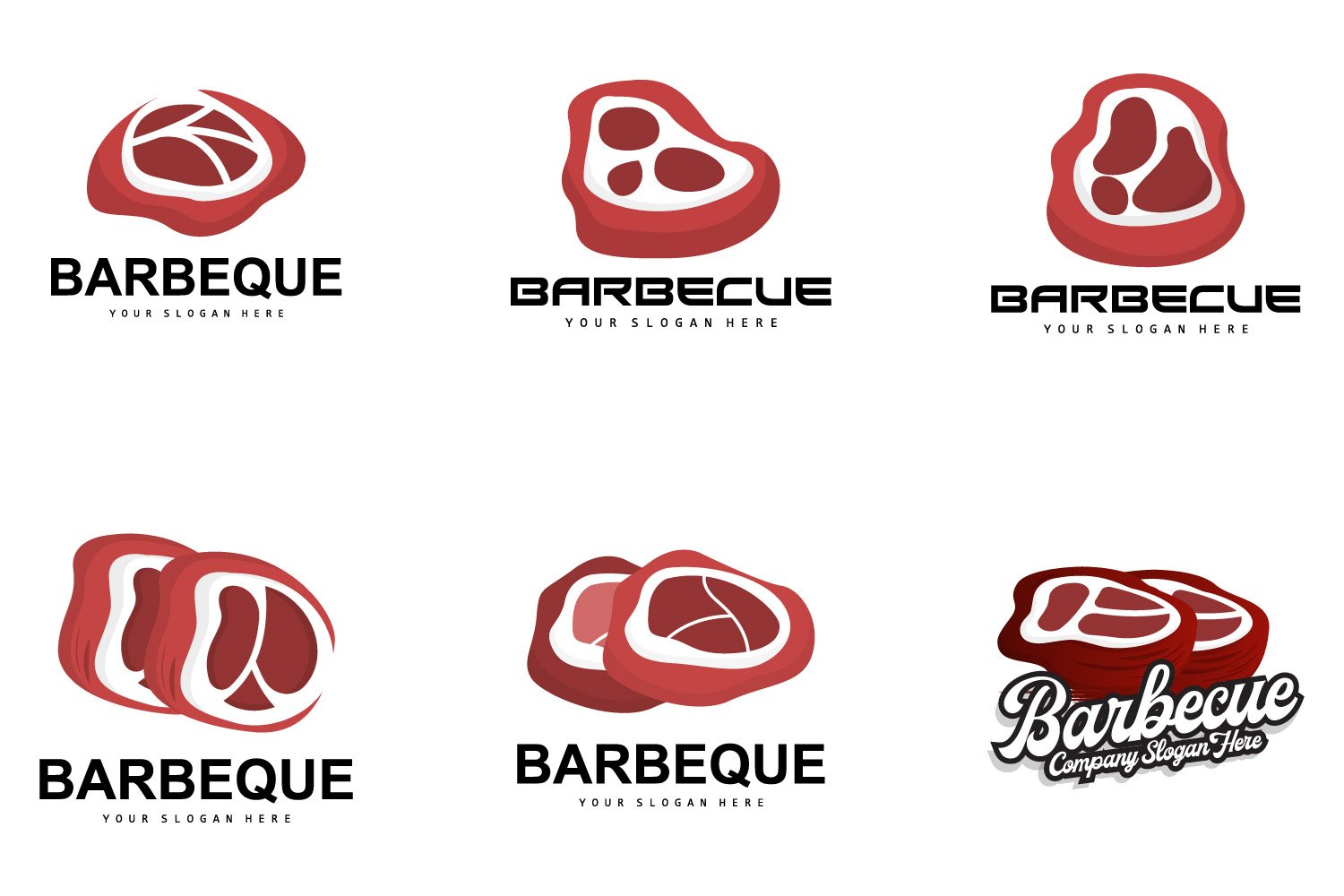 Kit Graphique #406122 Cuisine Butcher Web Design - Logo template Preview