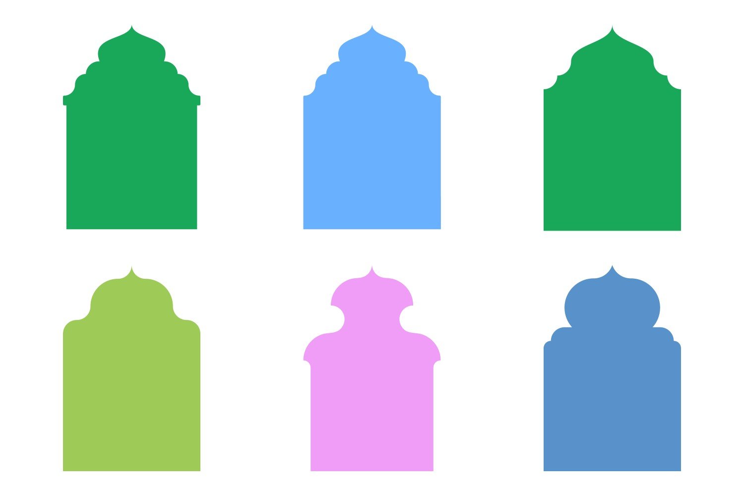 Kit Graphique #406161 Islamique Emblme Divers Modles Web - Logo template Preview