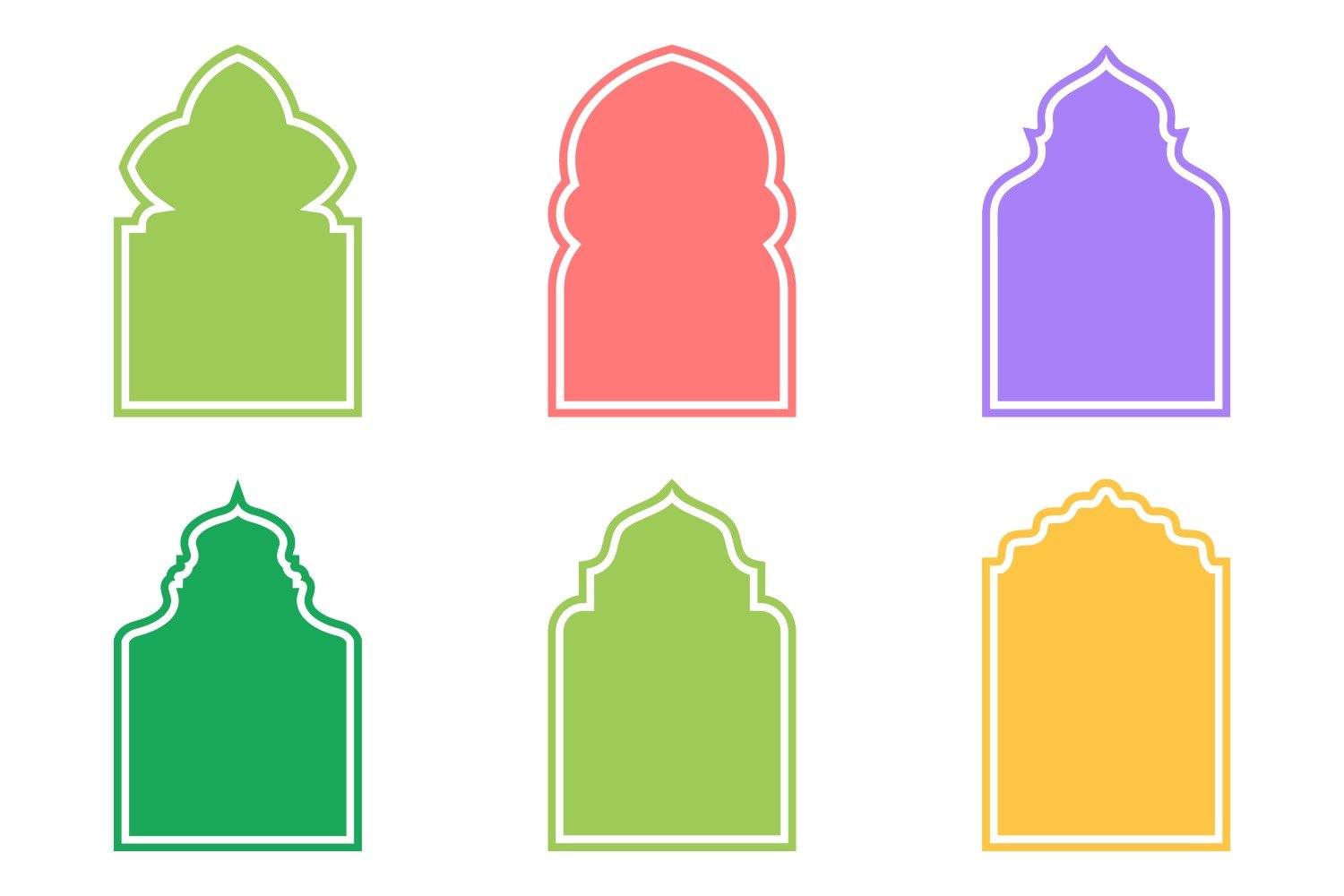 Kit Graphique #406195 Islamique Emblme Divers Modles Web - Logo template Preview