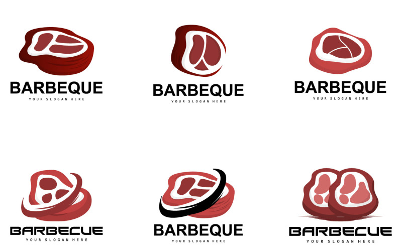 Barbeque Logo Hot Grill DesignV1 Logo Template