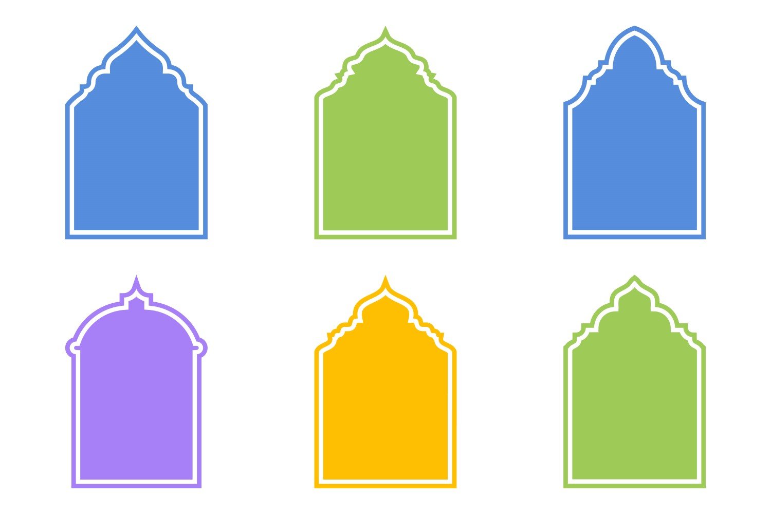 Kit Graphique #406217 Islamique Emblme Divers Modles Web - Logo template Preview