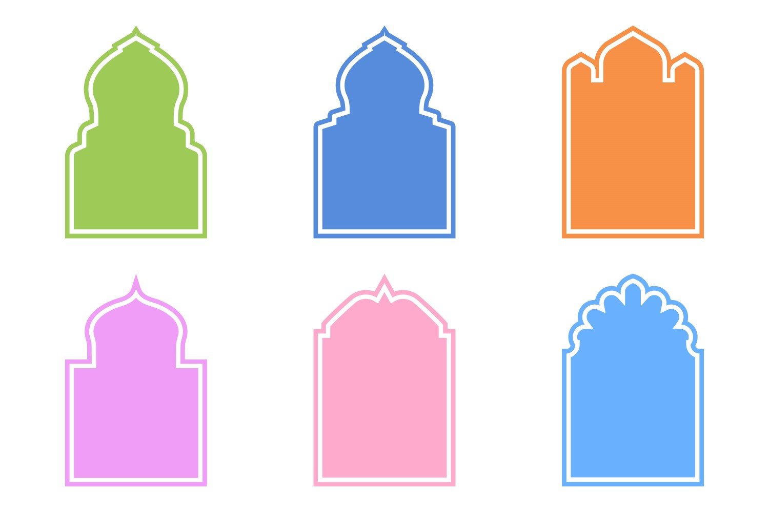 Kit Graphique #406221 Islamique Emblme Divers Modles Web - Logo template Preview