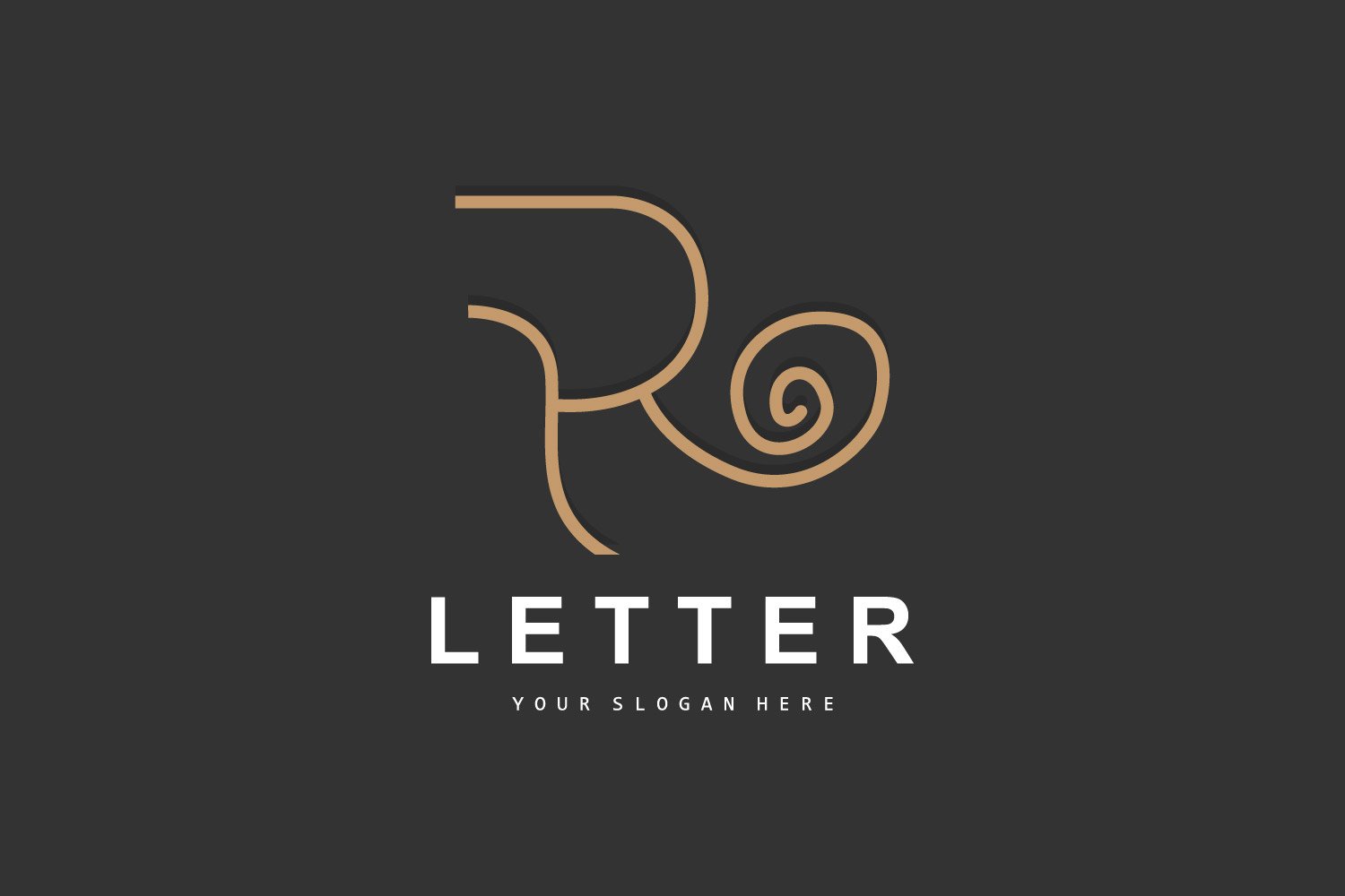 Kit Graphique #406250 R Letter Divers Modles Web - Logo template Preview