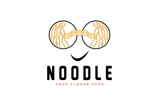 Noodle Logo Ramen Vector Chinese Food v11