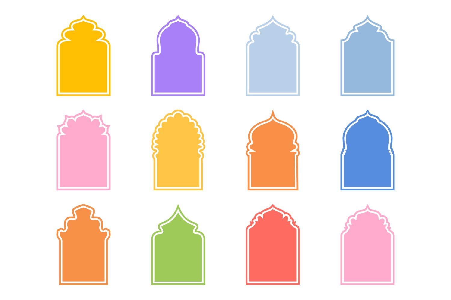 Kit Graphique #406382 Islamique Emblme Divers Modles Web - Logo template Preview