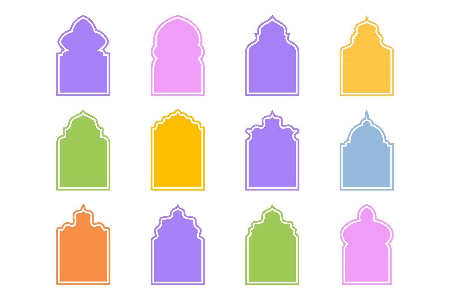 Kit Graphique #406385 Islamique Emblme Divers Modles Web - Logo template Preview