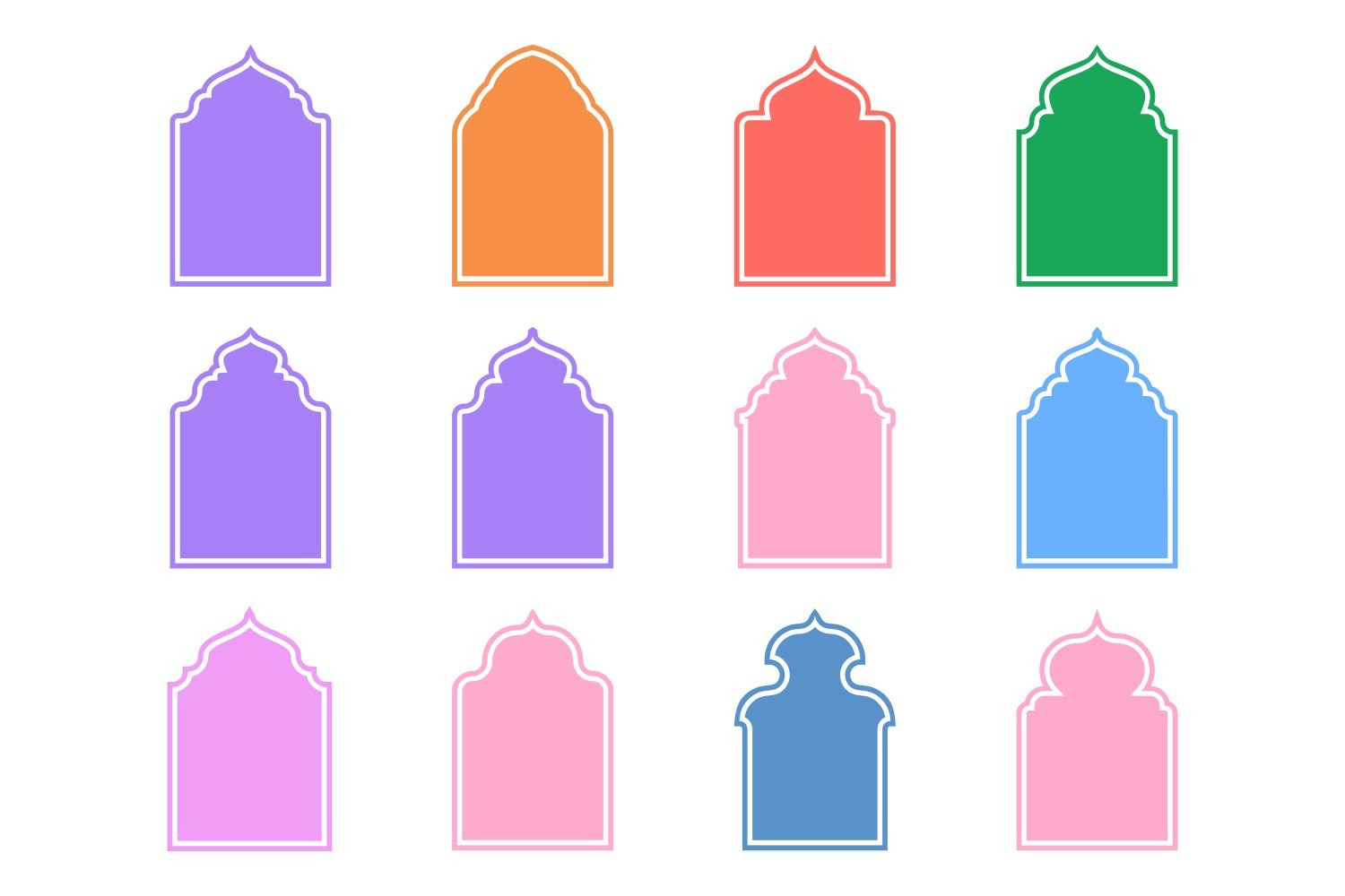 Kit Graphique #406396 Islamique Emblme Divers Modles Web - Logo template Preview