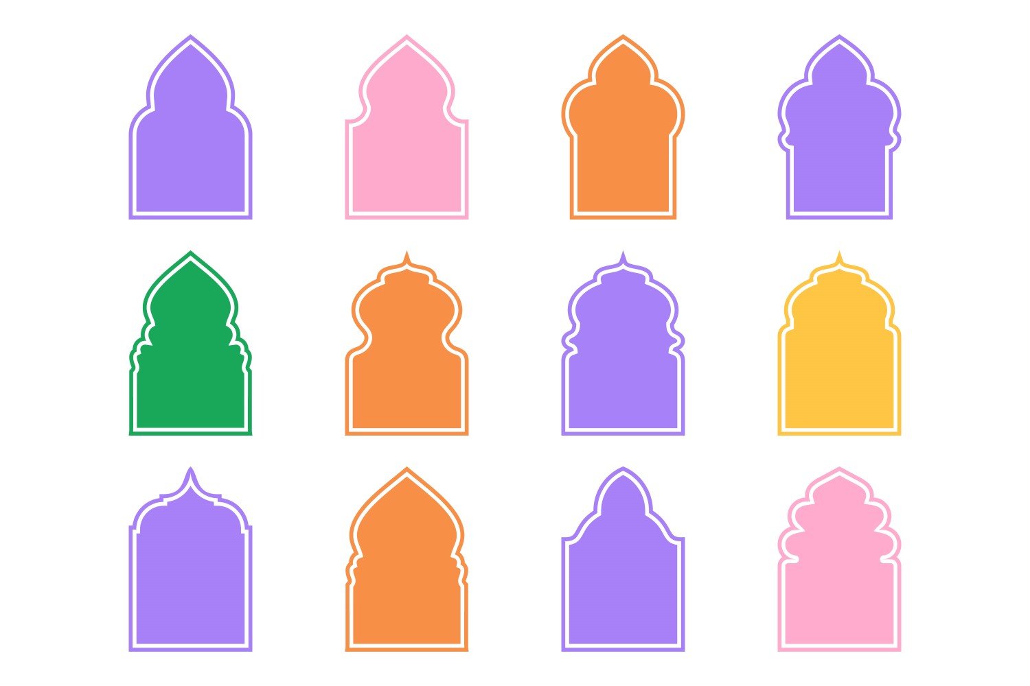Kit Graphique #406397 Islamique Emblme Divers Modles Web - Logo template Preview