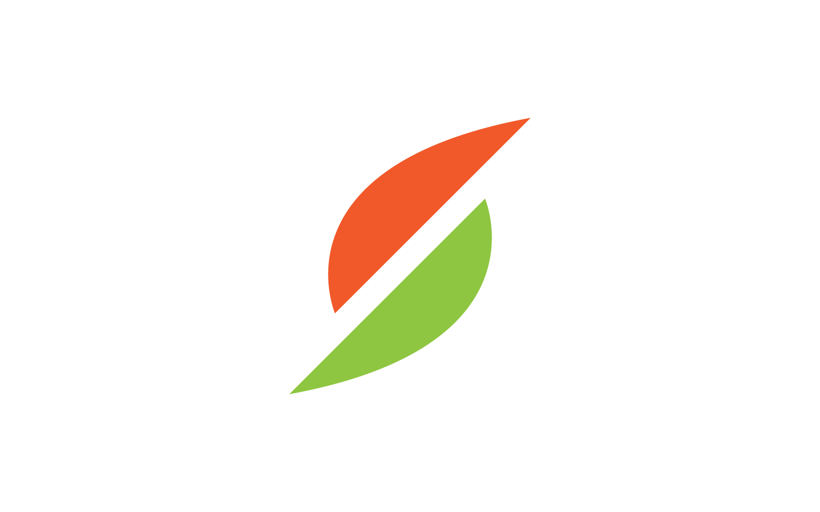 Litera S ilustracja logo Płaska konstrukcja wektor ikona
