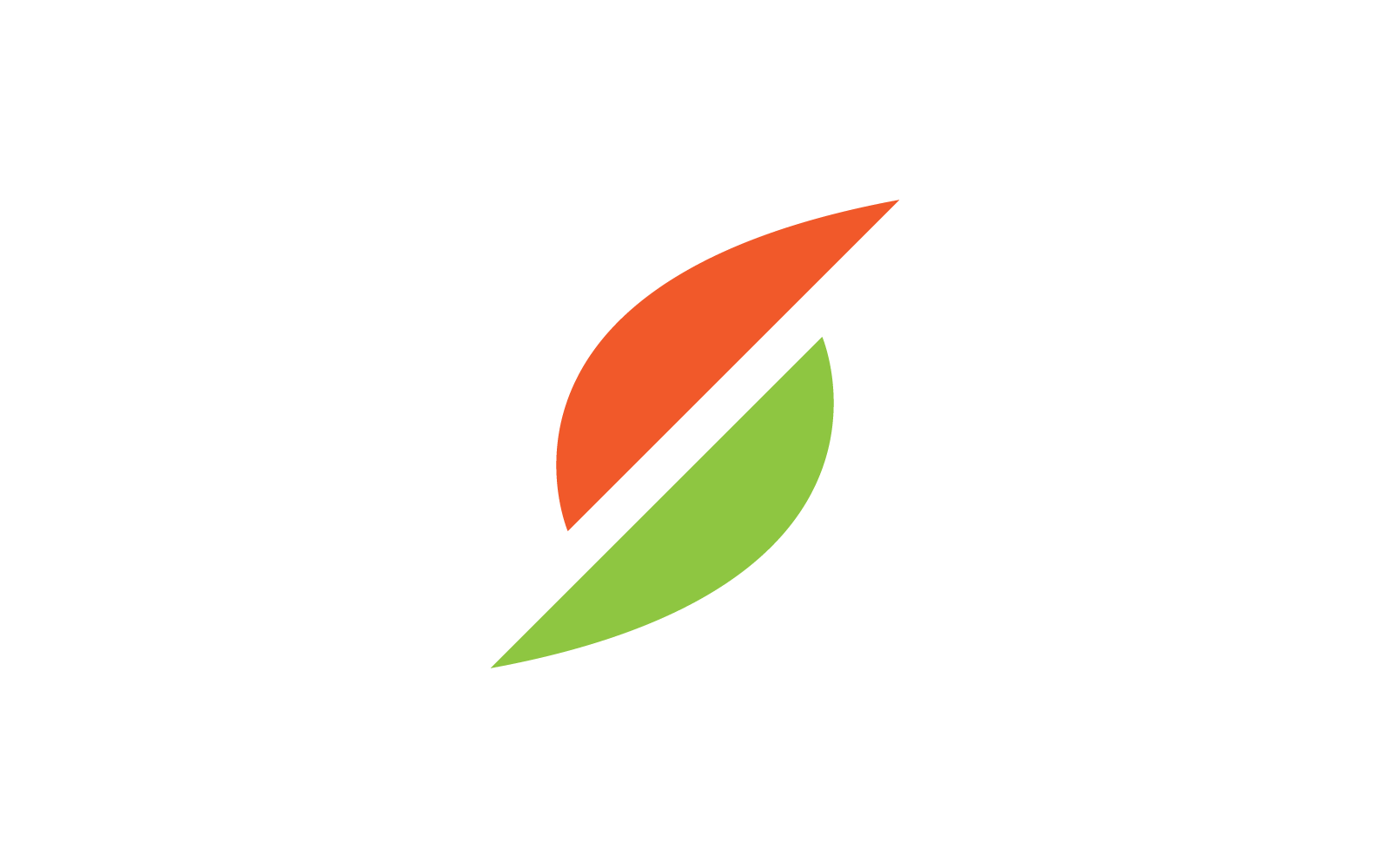 S letter illustration logo flat design vector icon