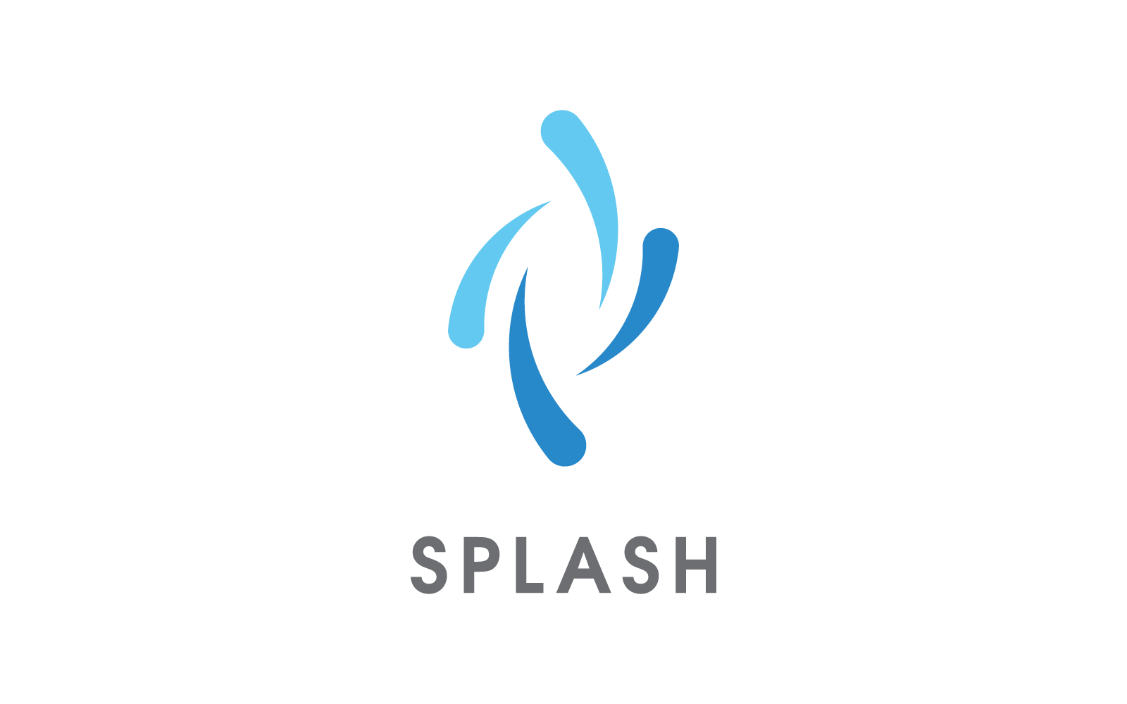 Water splash vector pictogrammalplaatje