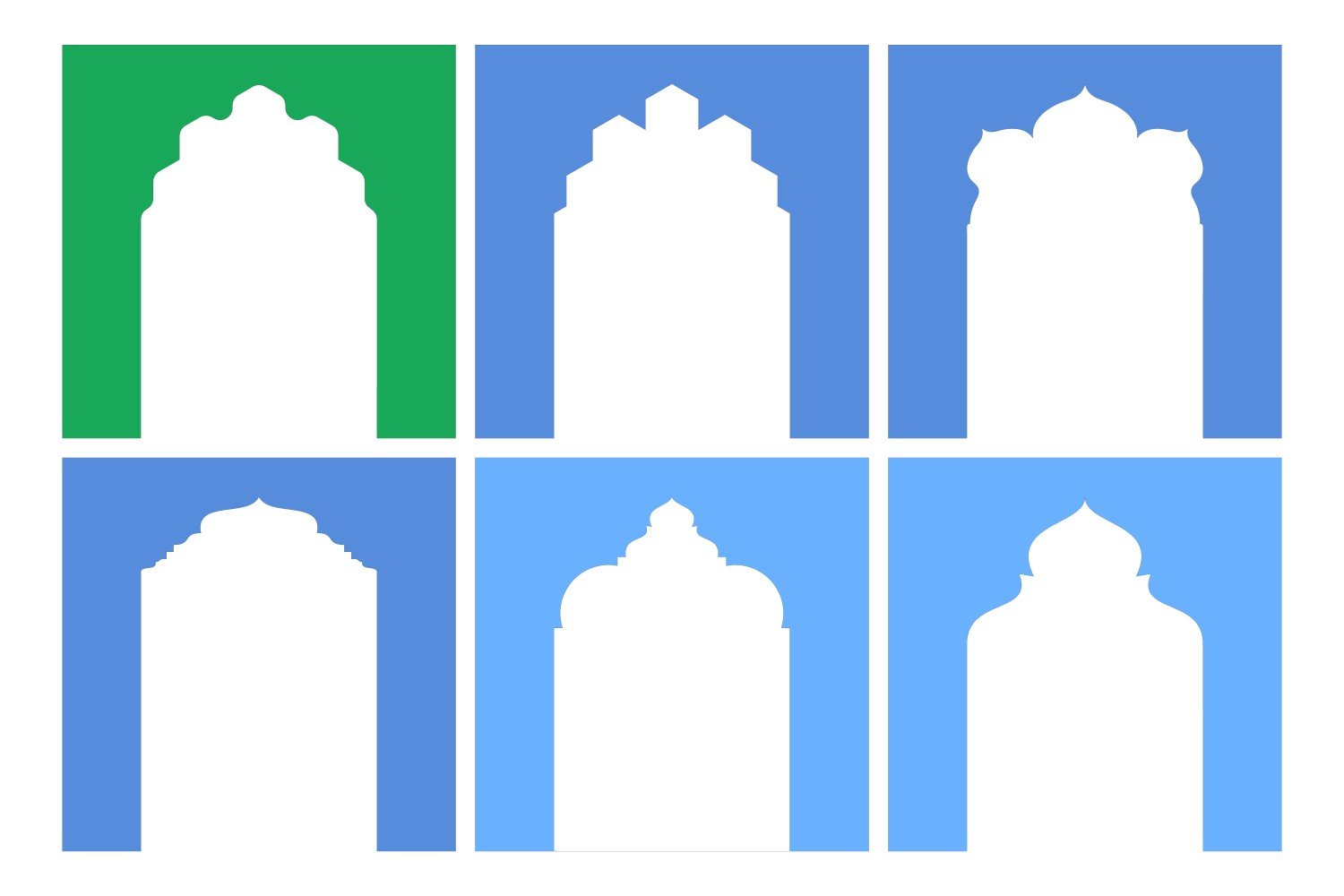 Kit Graphique #406452 Islamique Emblme Divers Modles Web - Logo template Preview