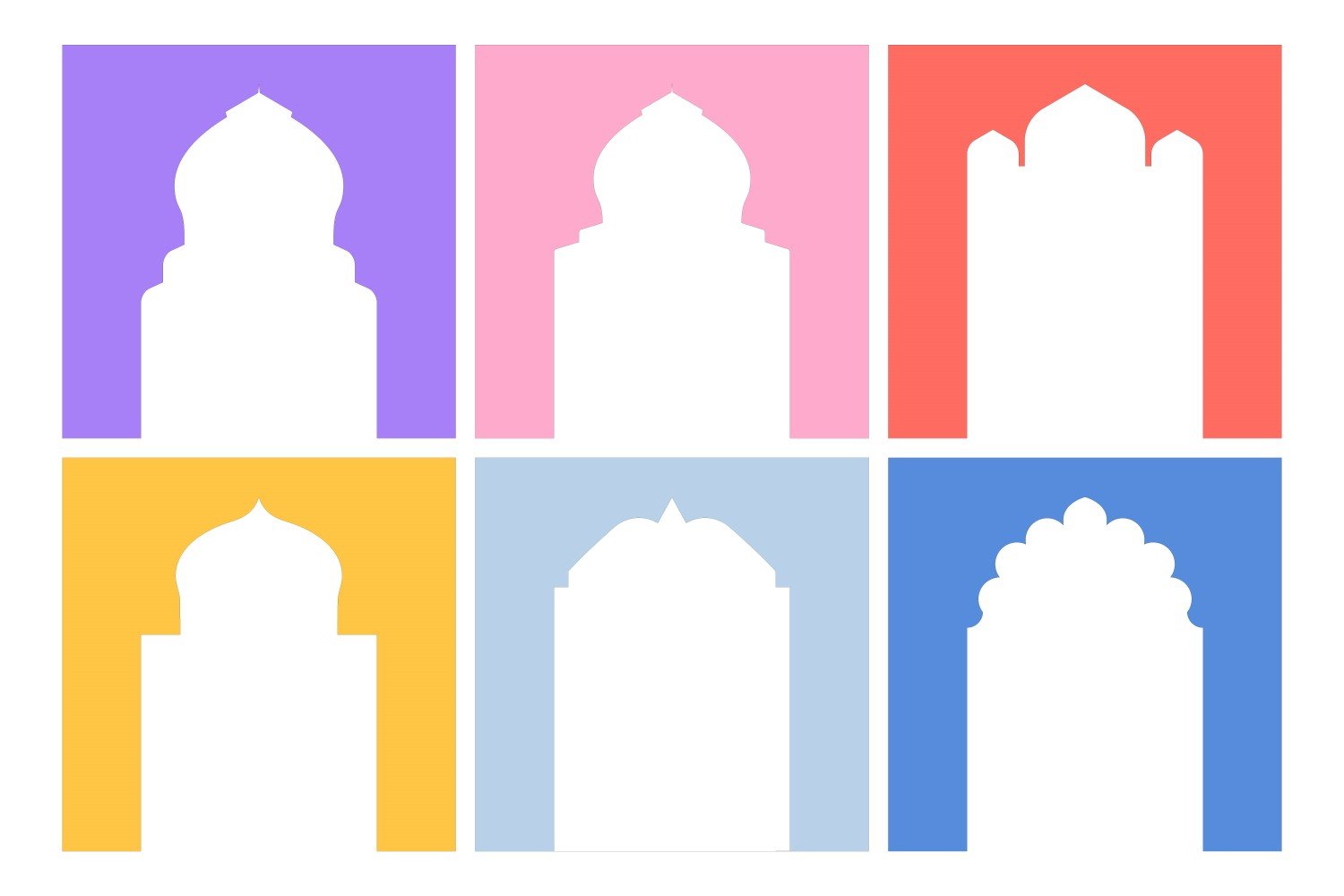 Kit Graphique #406461 Islamique Emblme Divers Modles Web - Logo template Preview
