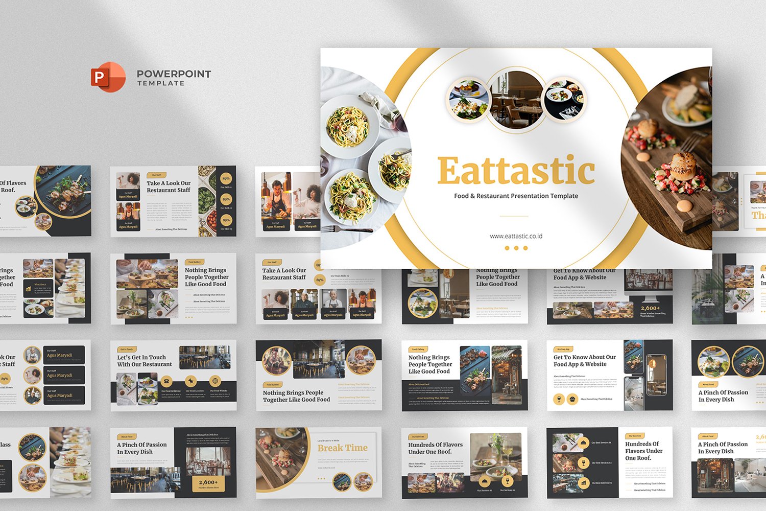 Template #406499 Cafeteria Catering Webdesign Template - Logo template Preview