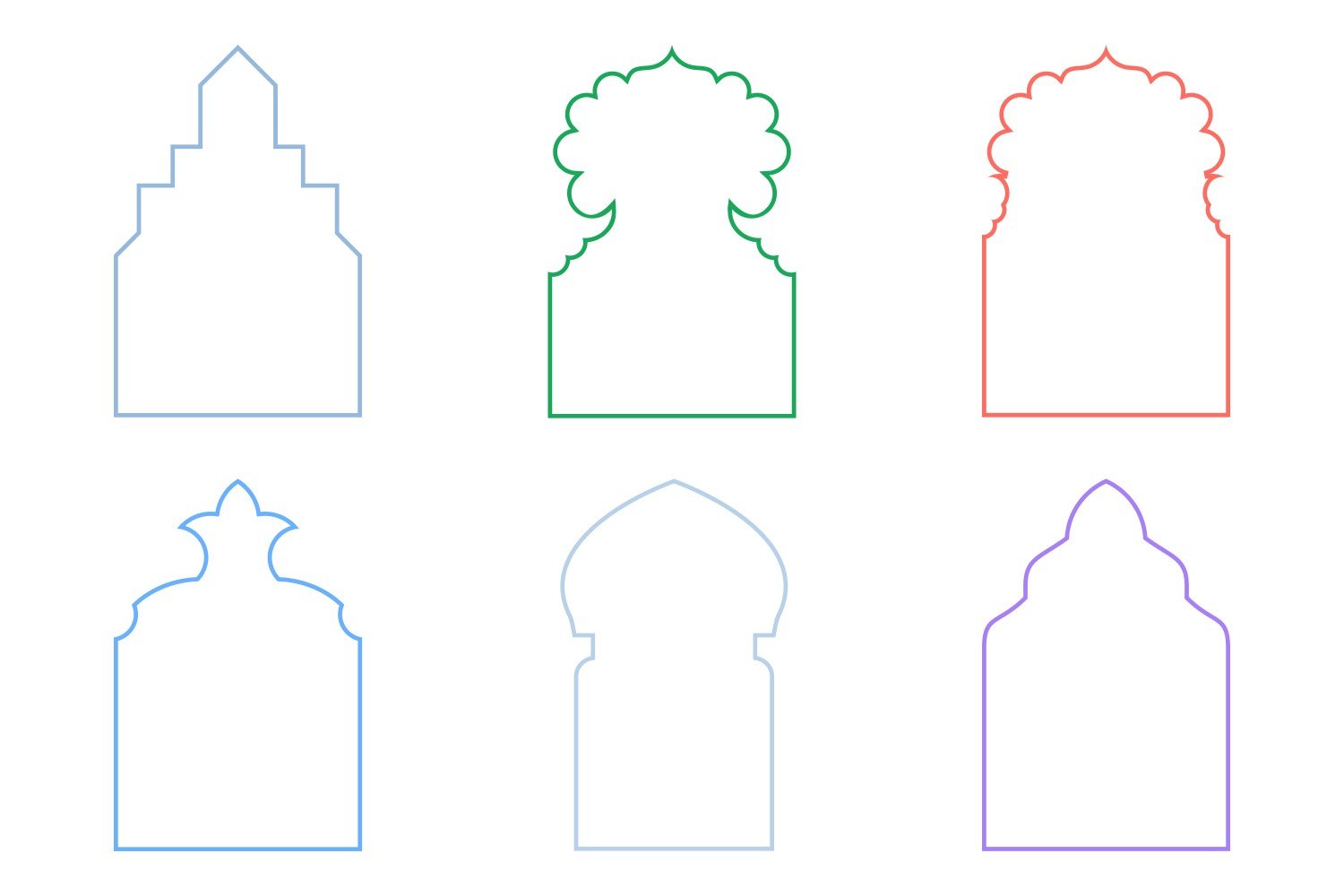 Kit Graphique #406513 Islamique Emblme Divers Modles Web - Logo template Preview