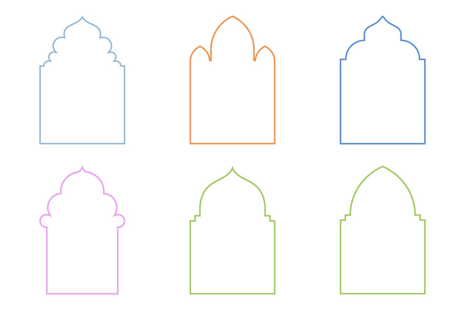 Kit Graphique #406516 Islamique Emblme Divers Modles Web - Logo template Preview