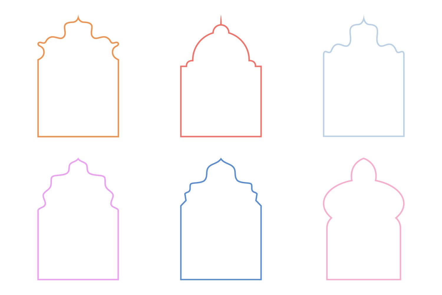 Kit Graphique #406524 Islamique Emblme Divers Modles Web - Logo template Preview