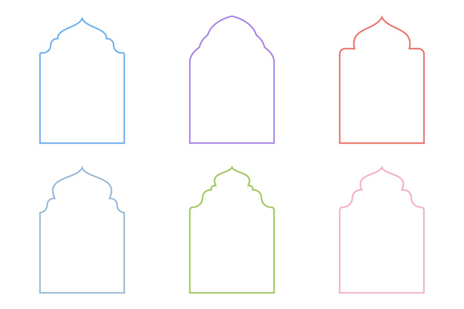Kit Graphique #406526 Islamique Emblme Divers Modles Web - Logo template Preview