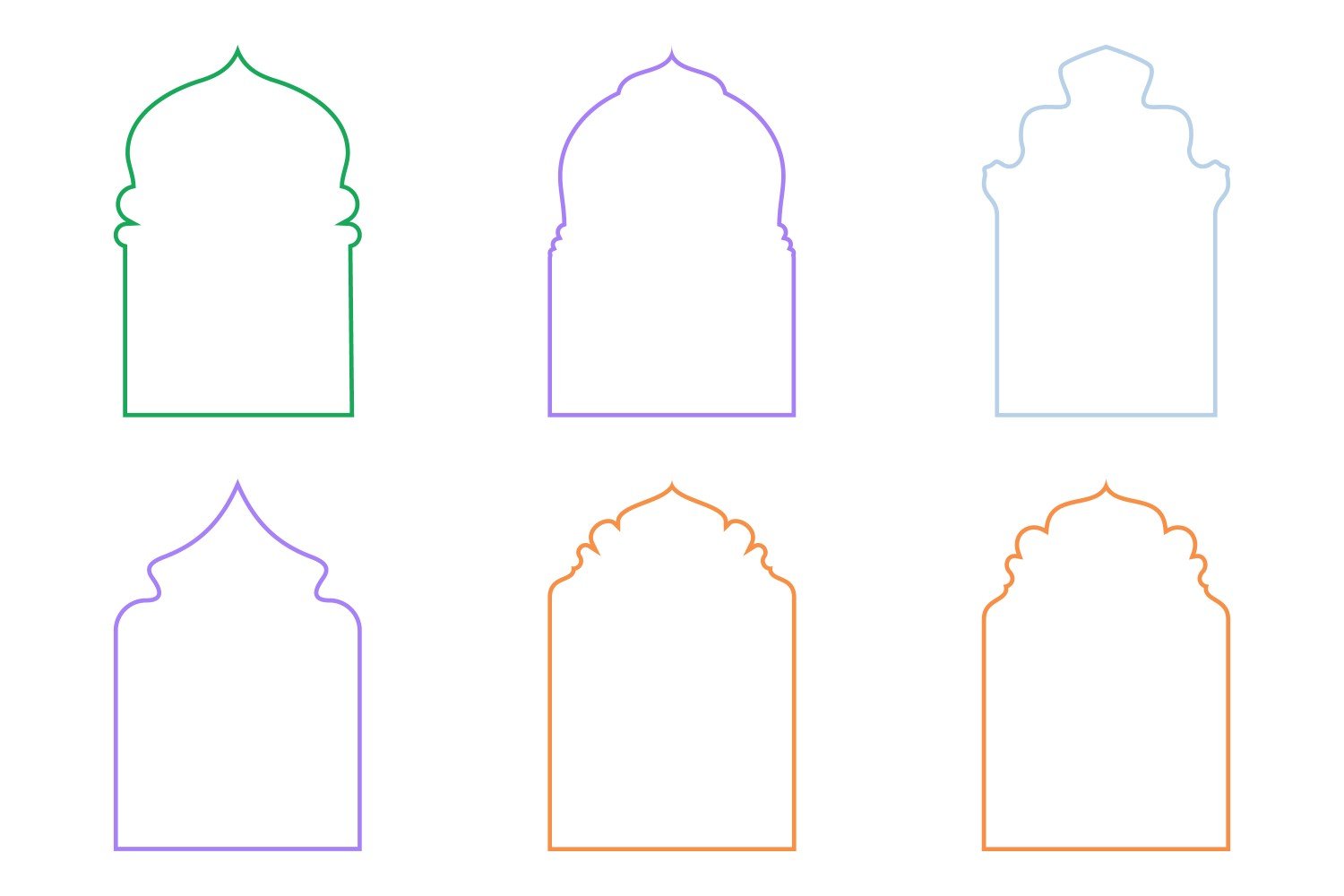 Kit Graphique #406529 Islamique Emblme Divers Modles Web - Logo template Preview