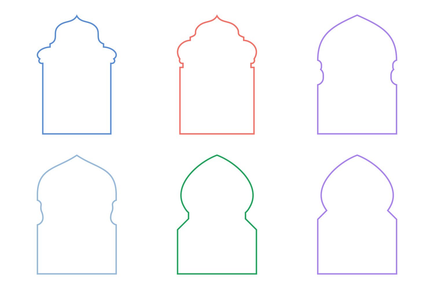 Kit Graphique #406530 Islamique Emblme Divers Modles Web - Logo template Preview
