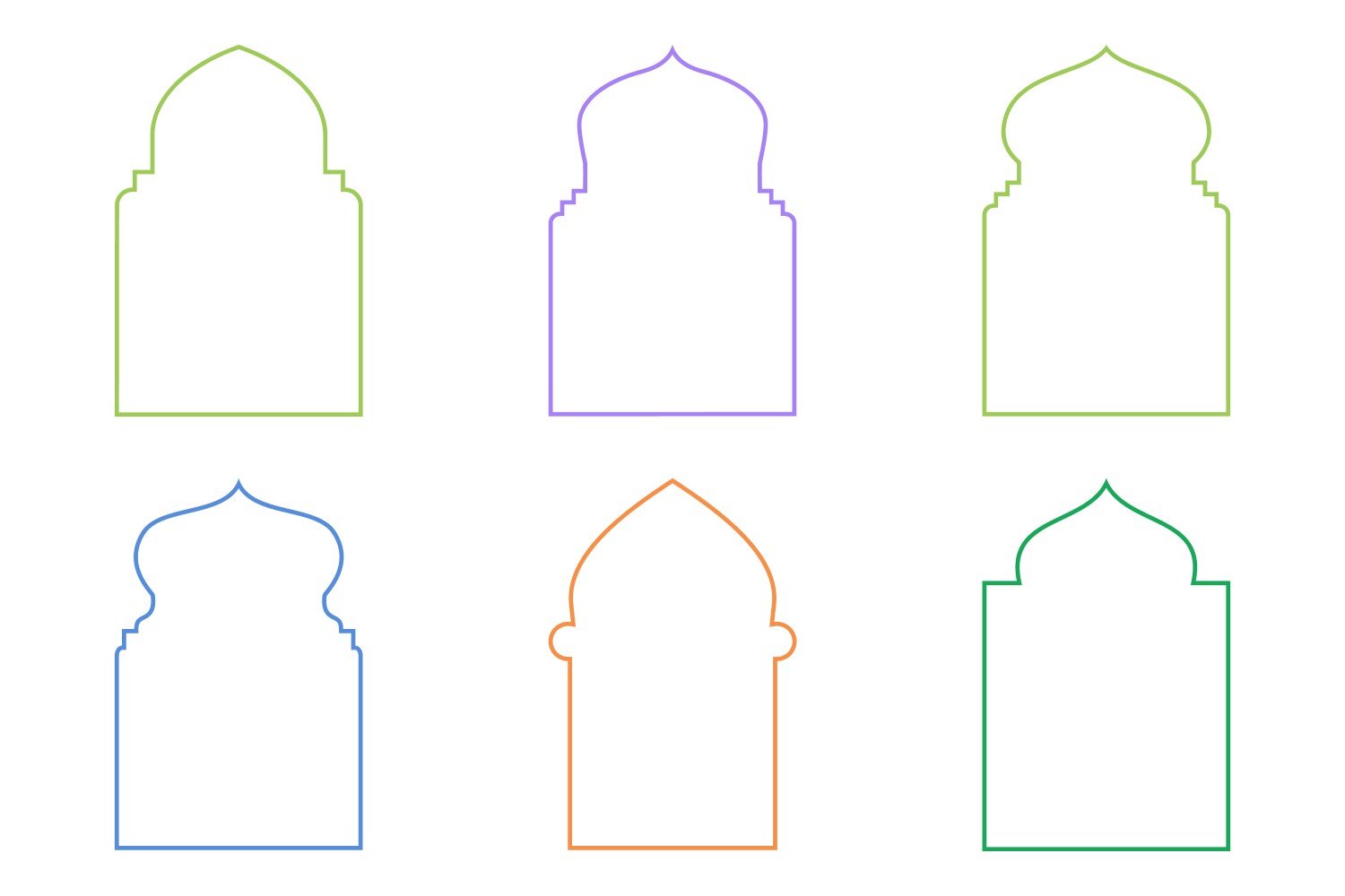 Kit Graphique #406534 Islamique Emblme Divers Modles Web - Logo template Preview