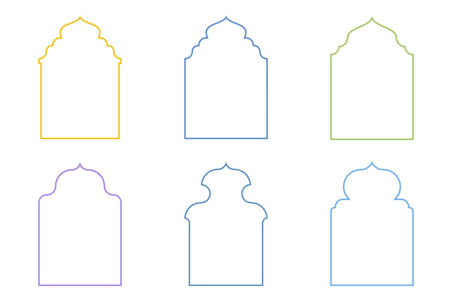 Kit Graphique #406536 Islamique Emblme Divers Modles Web - Logo template Preview