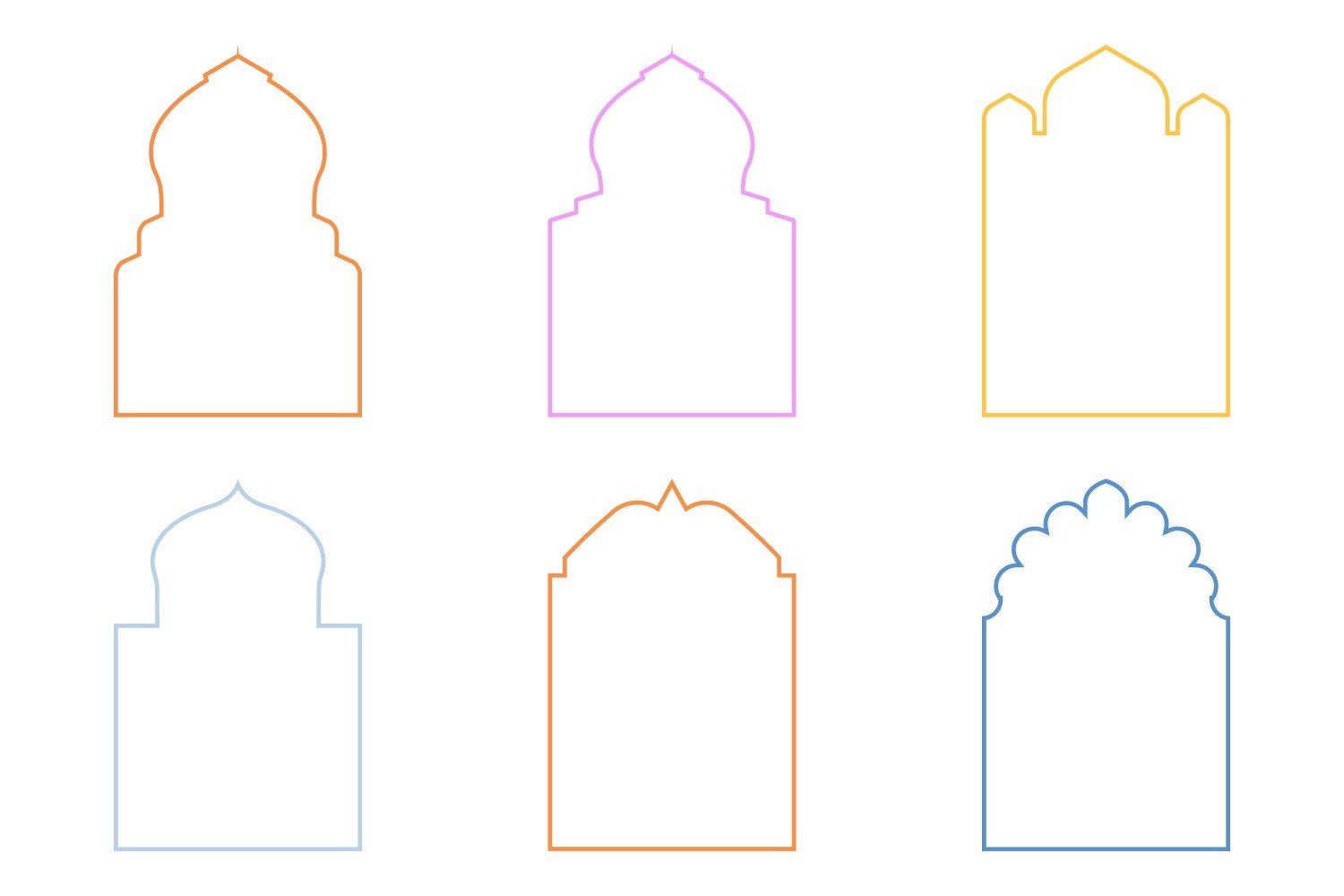 Kit Graphique #406540 Islamique Emblme Divers Modles Web - Logo template Preview