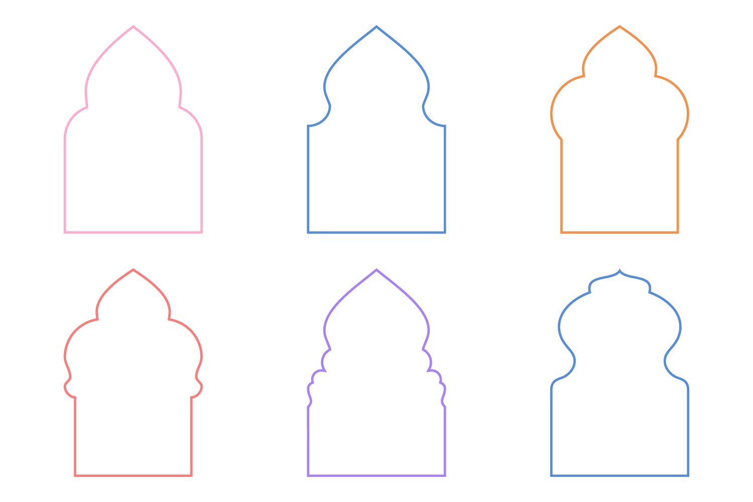 Kit Graphique #406543 Islamique Emblme Divers Modles Web - Logo template Preview