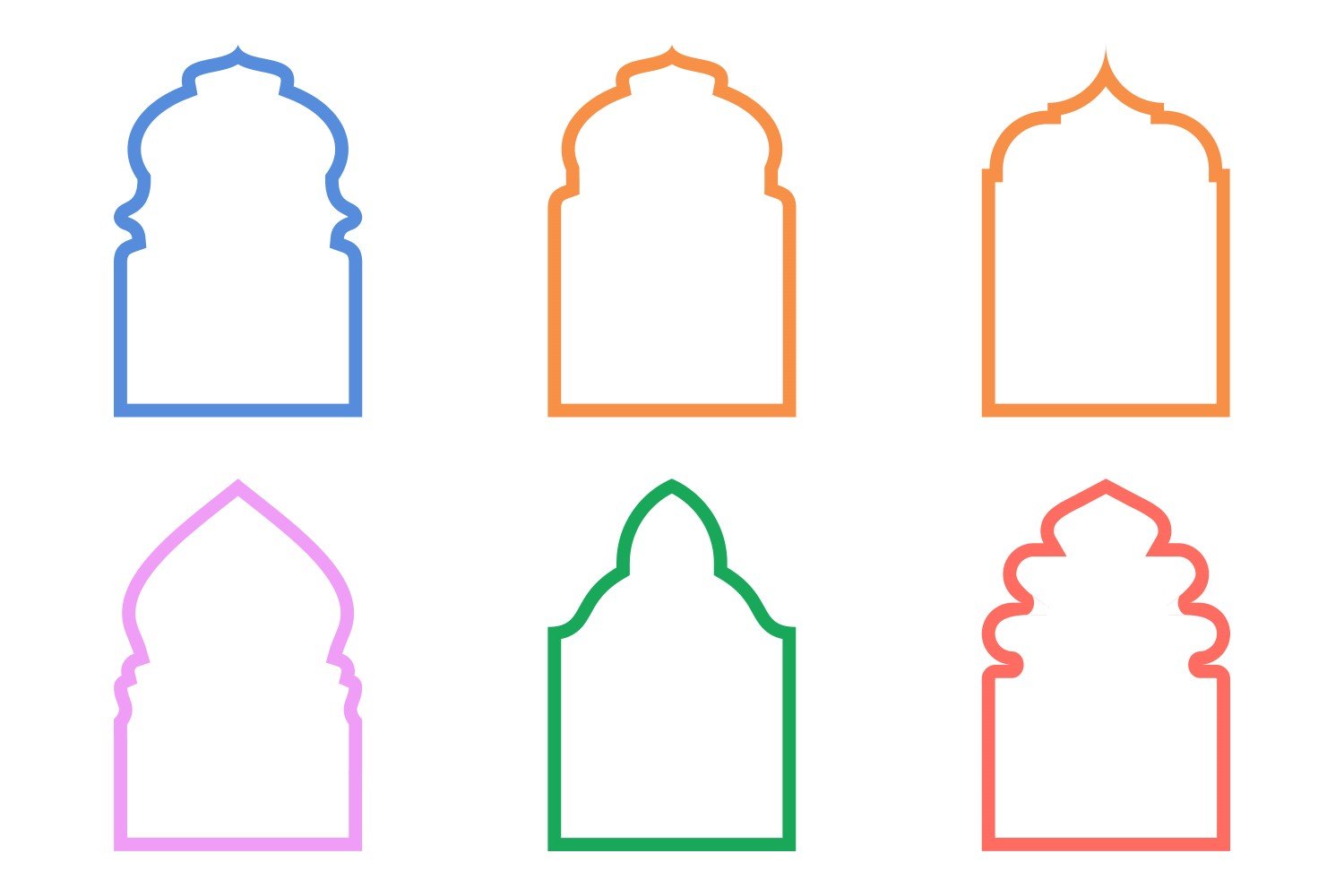 Kit Graphique #406582 Islamique Emblme Divers Modles Web - Logo template Preview