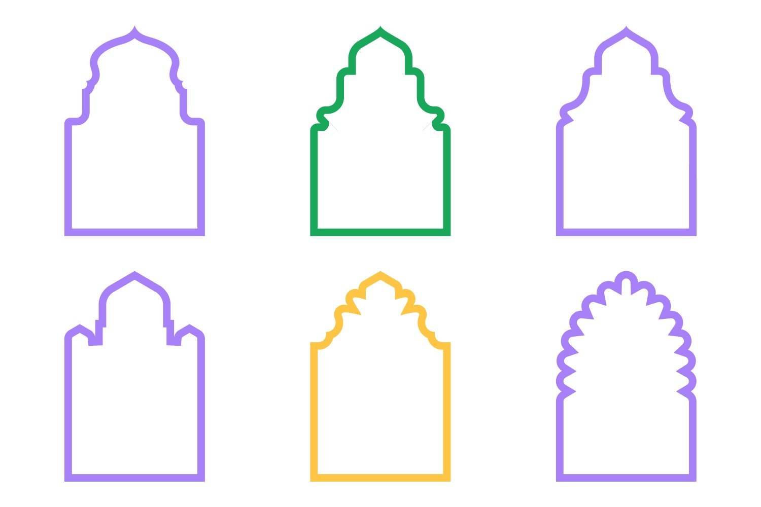 Kit Graphique #406584 Islamique Emblme Divers Modles Web - Logo template Preview
