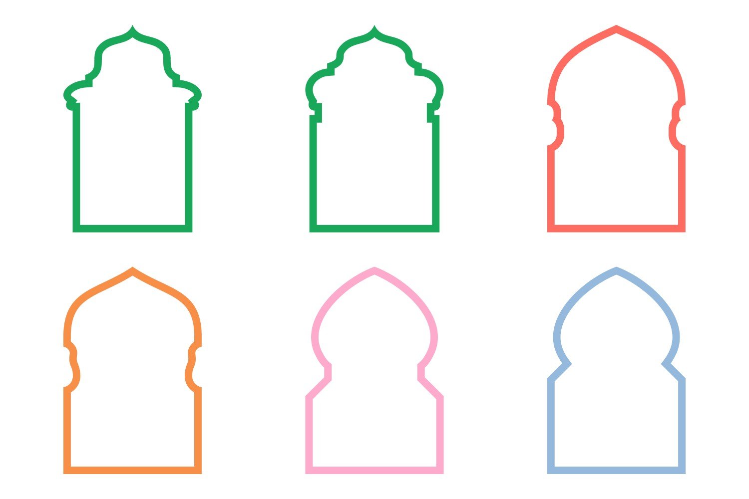 Kit Graphique #406590 Islamique Emblme Divers Modles Web - Logo template Preview