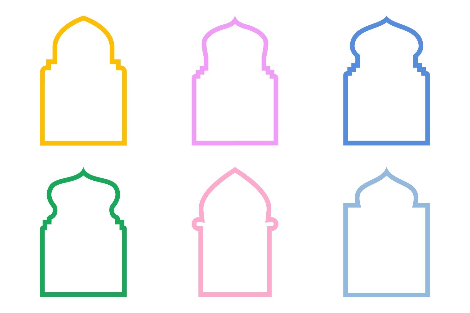 Kit Graphique #406591 Islamique Emblme Divers Modles Web - Logo template Preview