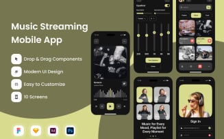 Astro Sound - Music Streaming Mobile App
