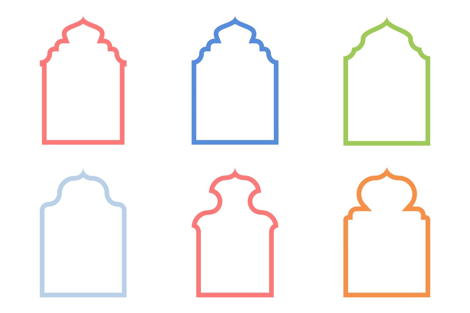 Kit Graphique #406601 Islamique Emblme Divers Modles Web - Logo template Preview