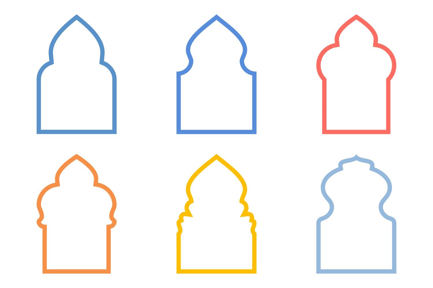 Kit Graphique #406603 Islamique Emblme Divers Modles Web - Logo template Preview