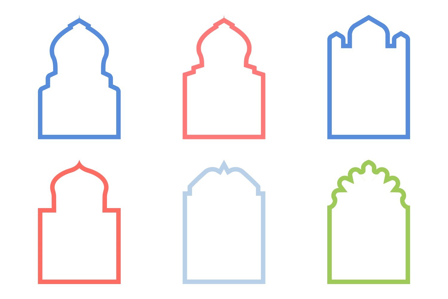 Kit Graphique #406607 Islamique Emblme Divers Modles Web - Logo template Preview