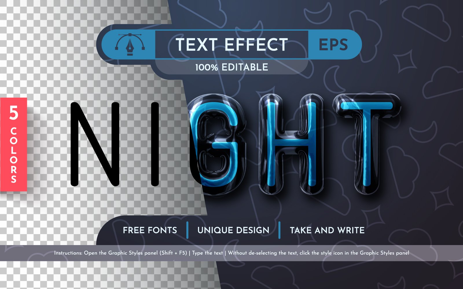 Template #406628 Text Effect Webdesign Template - Logo template Preview