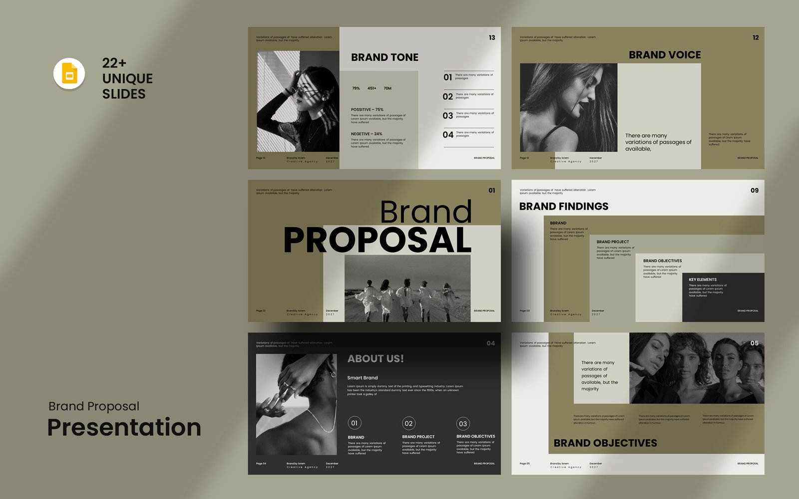 Kit Graphique #406659 Brand Proposal Divers Modles Web - Logo template Preview