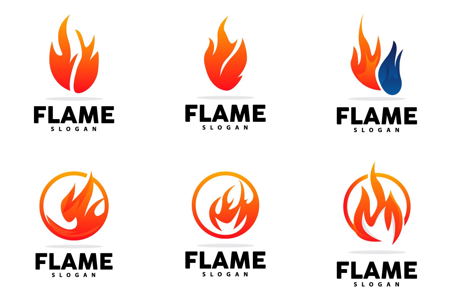 Kit Graphique #406687 Fire Logo Divers Modles Web - Logo template Preview