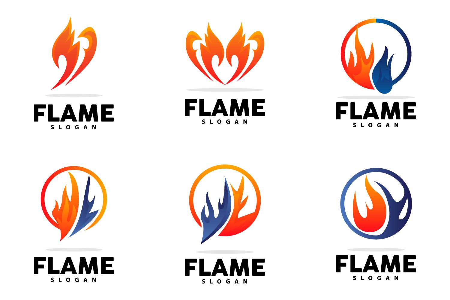 Kit Graphique #406688 Fire Logo Divers Modles Web - Logo template Preview