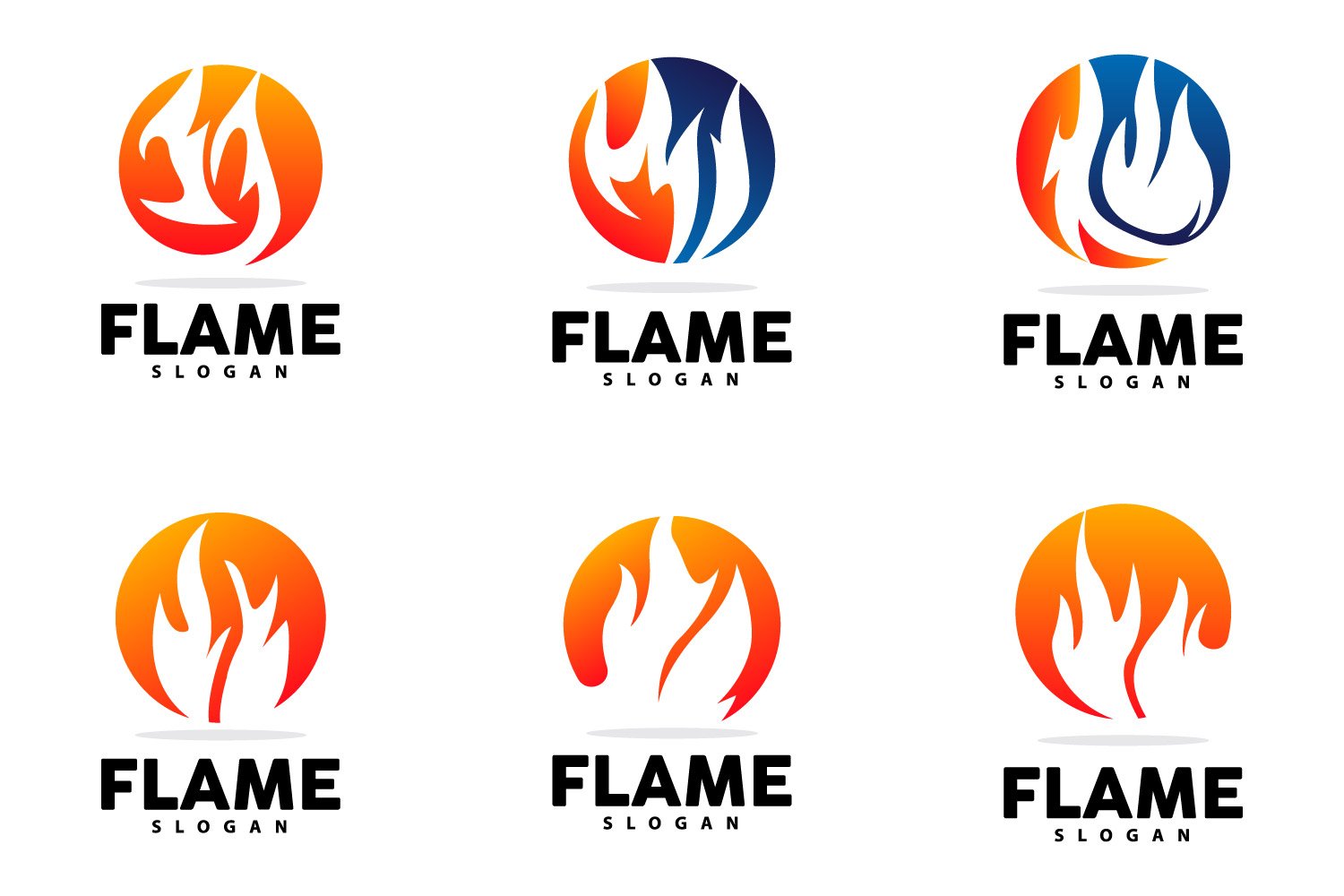 Kit Graphique #406691 Fire Logo Divers Modles Web - Logo template Preview