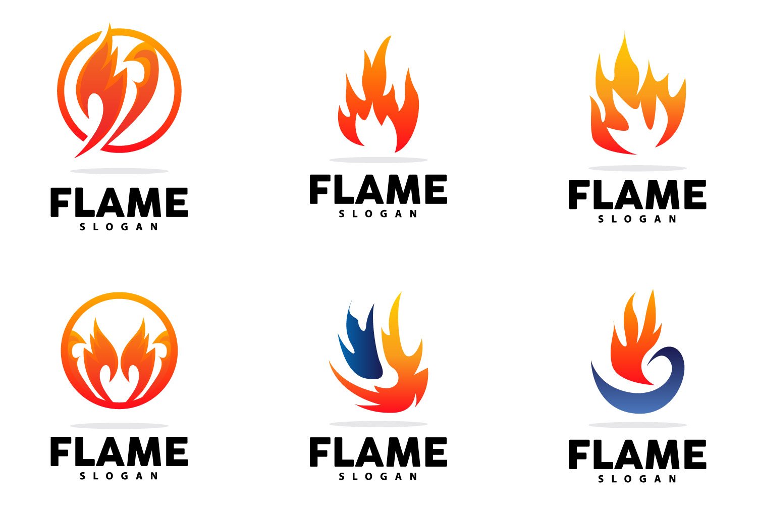 Kit Graphique #406693 Fire Logo Divers Modles Web - Logo template Preview